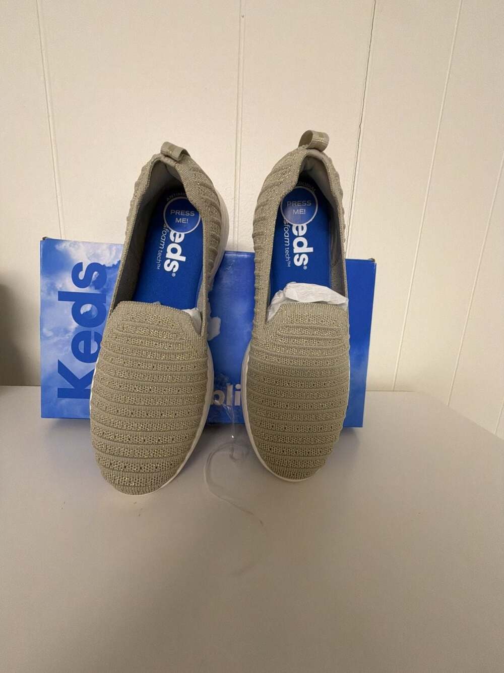Keds Bliss Walk Sneakers Beige Knit
